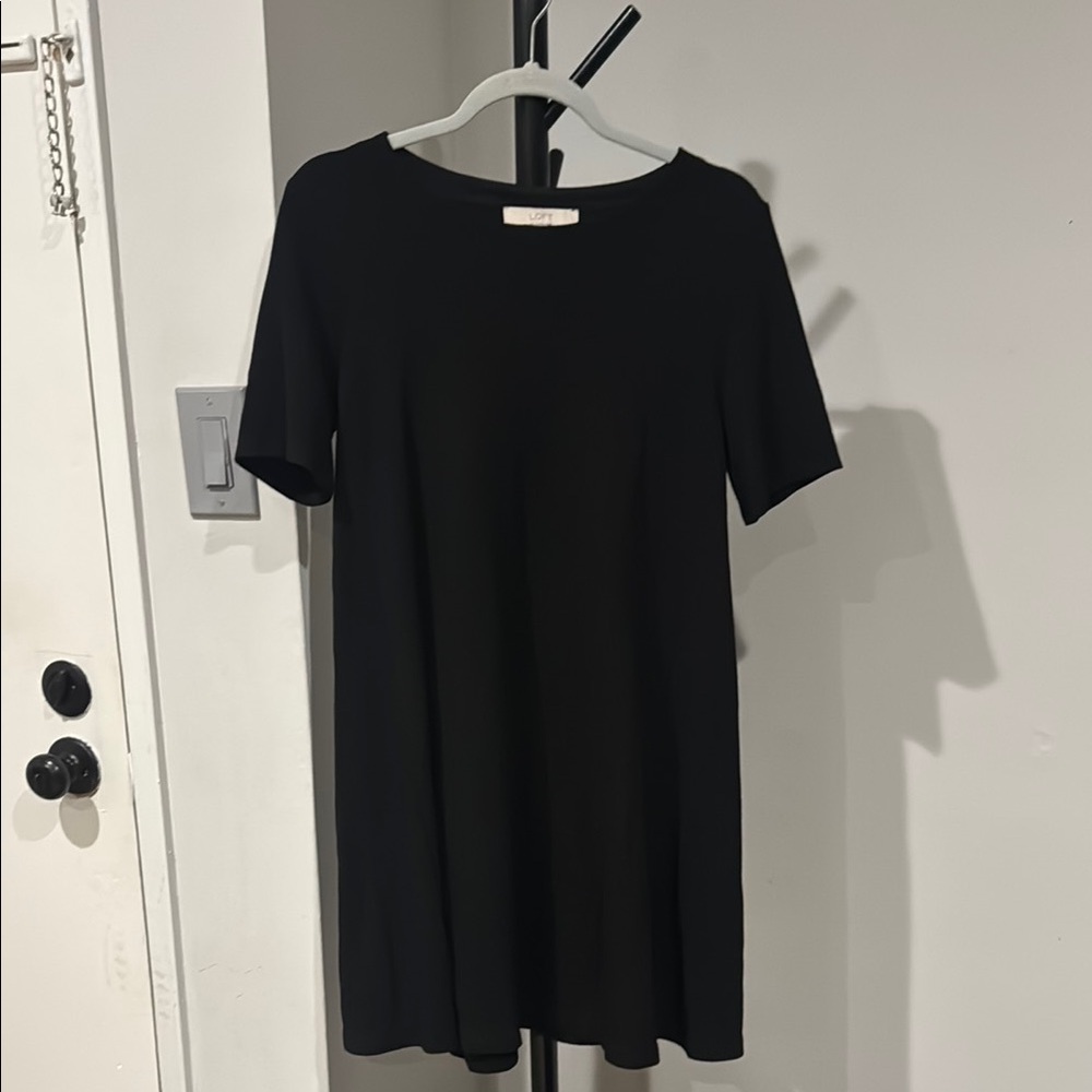 Black Short Sleeve Dress